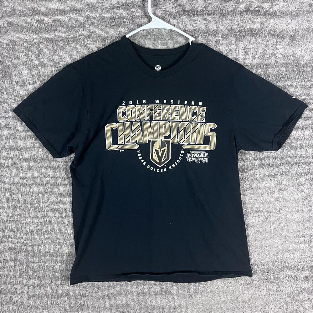 Fanatcis Golden State Warriors T Shirt Mens Large Short Sleeve Solid Black